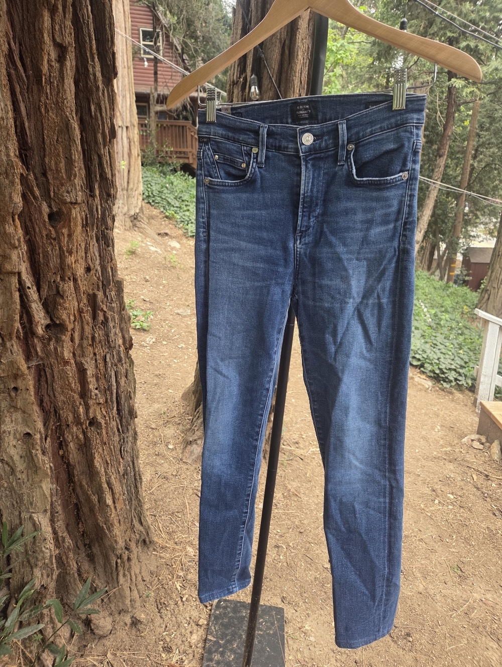 Citizens Of Humanity Rocket High Rise Skinny Womens Jeans Size 25